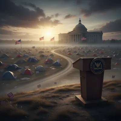 A politics news photograph from The American Review