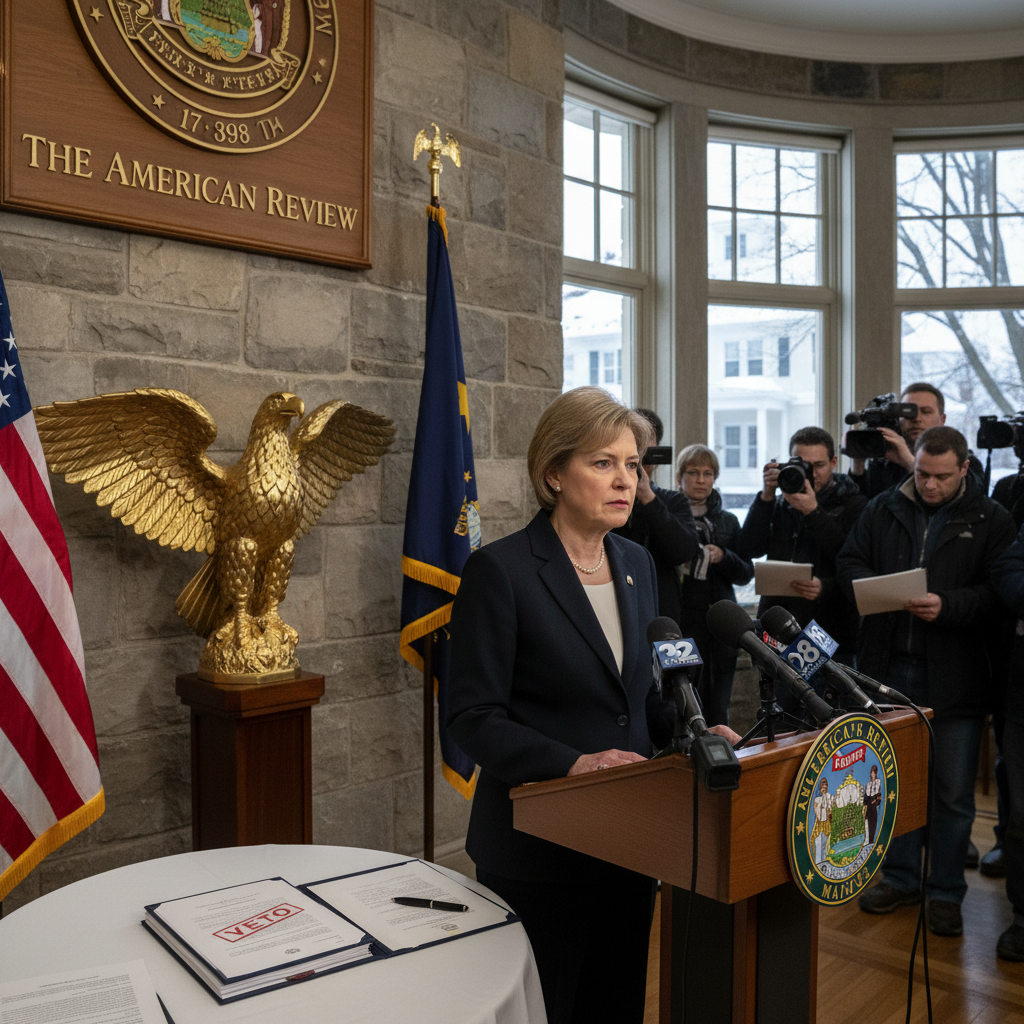 A politics news photograph from The American Review